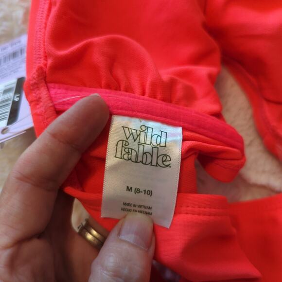 Wild Fable One Piece Swimsuit, Cutouts, M - Picture 7 of 10